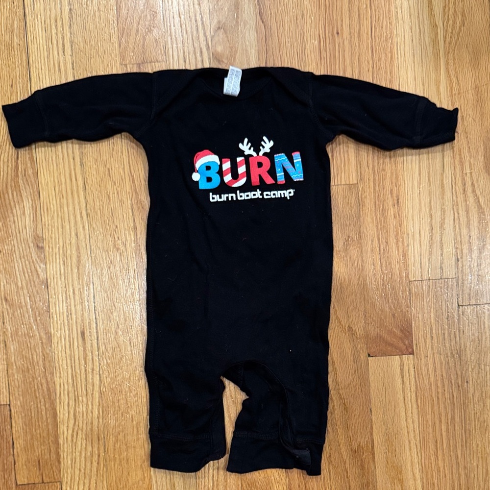 Burn boot camp holiday onesie